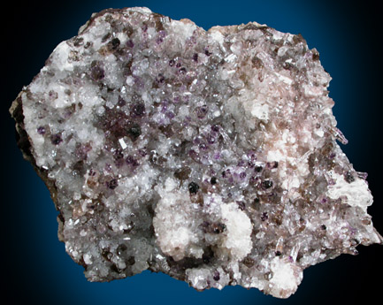 Fluorite on Quartz from (Naica District?), Chihuahua, Mexico