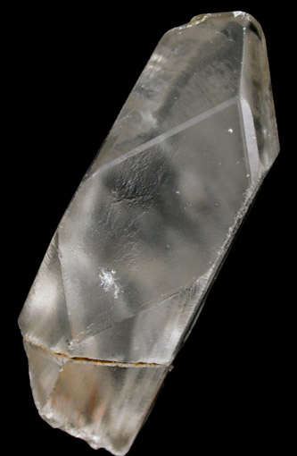 Quartz with rare crystal faces and etching from Brazil