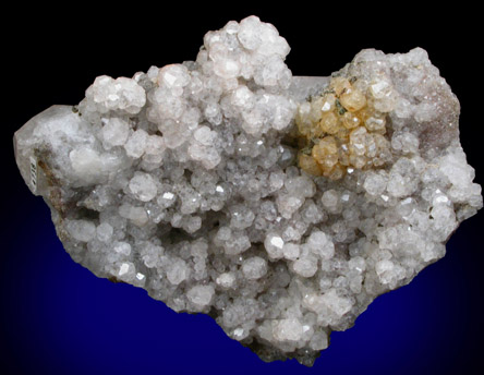 Analcime with Pyrite from Croft Quarry, Leicestershire, England