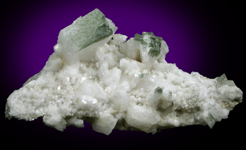 Orthoclase var. Adularia with Chlorite from Val Cristallina, Grischun (Graubnden), Switzerland