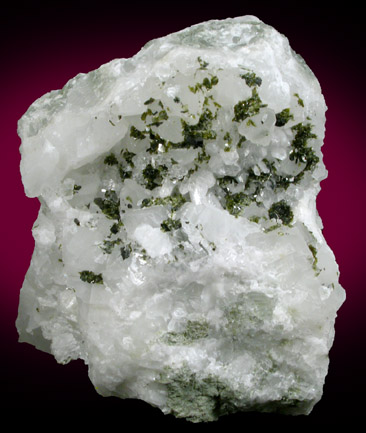 Babingtonite, Epidote, Calcite, Quartz from Lane's Quarry, Westfield, Hampden County, Massachusetts