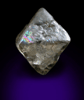 Diamond (2.73 carat gray octahedral crystal) from Argyle Mine, Kimberley, Western Australia, Australia