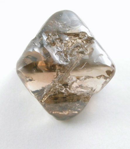 Diamond (3.36 carat brown octahedral crystal) from Argyle Mine, Kimberley, Western Australia, Australia
