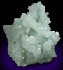 Prehnite pseudomorph after Laumontite with Apophyllite and Gyrolite from Bombay Quarry, Mumbai (Bombay), Maharastra, India