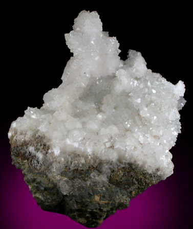 Quartz pseudomorphs after Anhydrite with Calcite from Silliman Quarry, Southbury, New Haven County, Connecticut