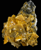 Wulfenite with Mimetite from Mina Ojuela, Mapimi, Durango, Mexico