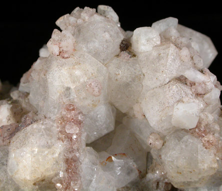 Analcime and Calcite from Croft Quarry, Leicestershire, England