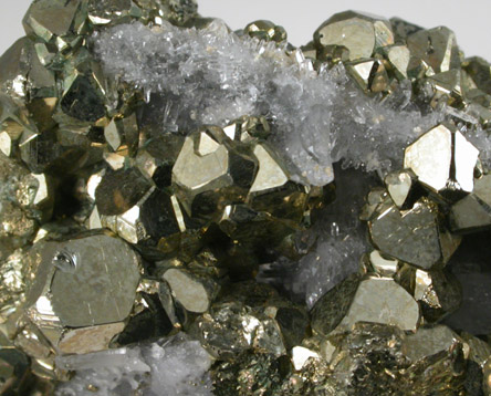 Pyrite and Quartz from Spain