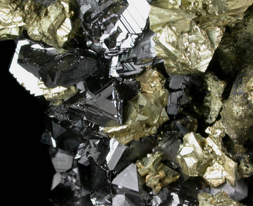 Chalcopyrite, Galena, Sphalerite, Pyrite from Deveti Septemvri Mine, Madan District, Rhodope Mountains, Bulgaria