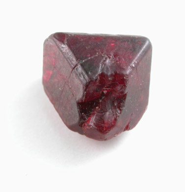 Spinel var. Spinel-law Twins from Mogok District, 115 km NNE of Mandalay, Mandalay Division, Myanmar (Burma)