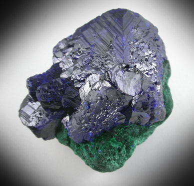 Azurite and Malachite from Milpillas Mine, Cuitaca, Sonora, Mexico