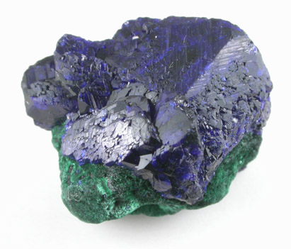 Azurite and Malachite from Milpillas Mine, Cuitaca, Sonora, Mexico