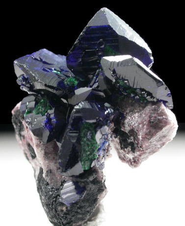 Azurite from Milpillas Mine, Cuitaca, Sonora, Mexico