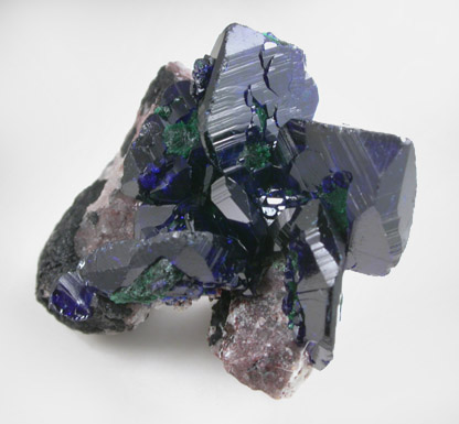 Azurite from Milpillas Mine, Cuitaca, Sonora, Mexico