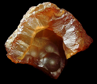 Quartz var. Carnelian from Stirling Brook, Watchung, Somerset County, New Jersey