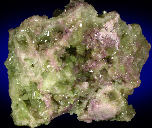 Vesuvianite from Jeffrey Mine, Asbestos, Qubec, Canada