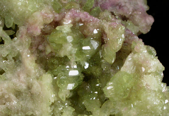 Vesuvianite from Jeffrey Mine, Asbestos, Qubec, Canada