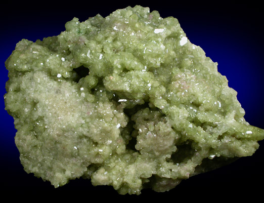 Vesuvianite from Jeffrey Mine, Asbestos, Qubec, Canada