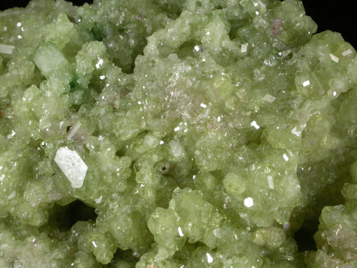 Vesuvianite from Jeffrey Mine, Asbestos, Qubec, Canada