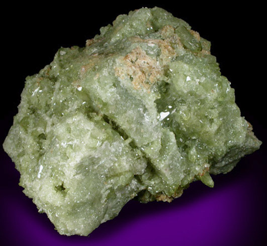 Vesuvianite from Jeffrey Mine, Asbestos, Qubec, Canada