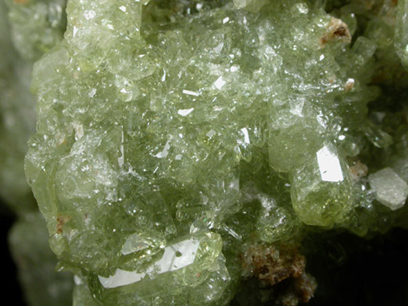 Vesuvianite from Jeffrey Mine, Asbestos, Qubec, Canada