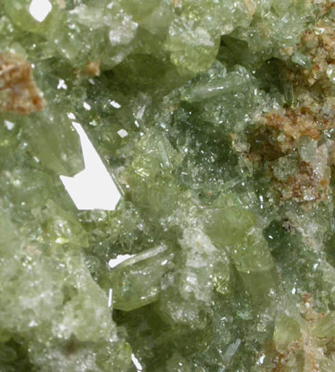 Vesuvianite from Jeffrey Mine, Asbestos, Qubec, Canada