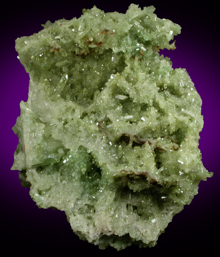 Vesuvianite from Jeffrey Mine, Asbestos, Qubec, Canada