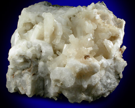 Natrolite with Analcime from Mont Saint-Hilaire, Qubec, Canada