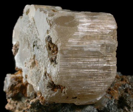 Phosgenite on Galena from Monteponi Mine, Iglesias, Sardinia, Italy