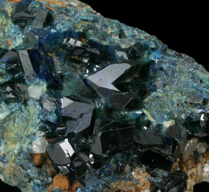 Lazulite from Rapid Creek, 70 km northwest of Aklavik, Yukon, Canada