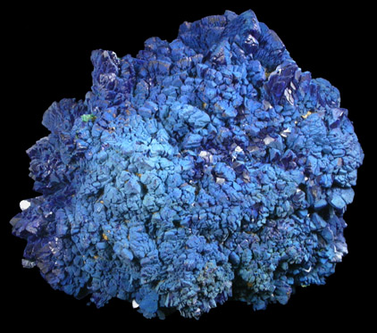 Azurite from La Sal District, San Juan County, Utah