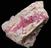 Microlite with Rose Muscovite from Harding Mine, 8 km east of Dixon, Taos County, New Mexico