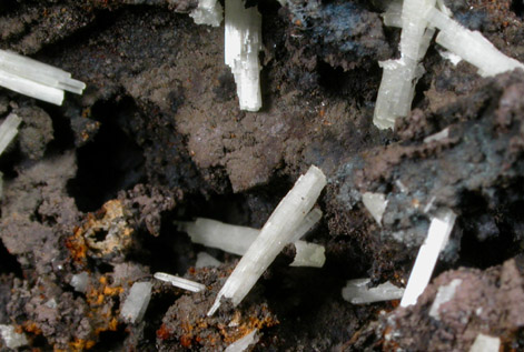 Cerussite from Flux Mine, Harshaw District, Patagonia Mountains, Santa Cruz County, Arizona