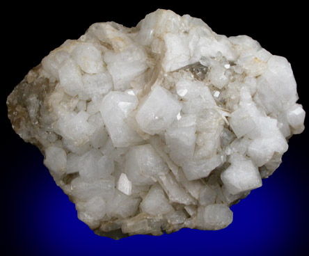 Harmotome with Calcite from Strontian, Loch Sunart, Highland (formerly Argyll), Scotland