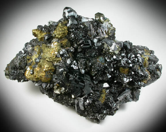 Sphalerite with Chalcopyrite, Galena, Pyrite, Quartz from Deveti Septemvri Mine, Madan District, Rhodope Mountains, Bulgaria