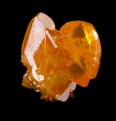 Wulfenite from Defiance Mine, Courtland-Gleeson District, Cochise County, Arizona