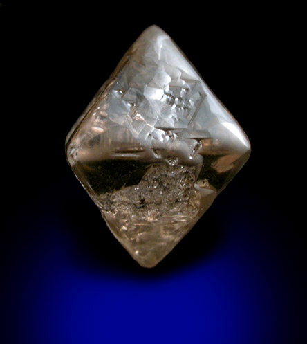 Diamond (3.26 carat brown octahedral crystal) from Argyle Mine, Kimberley, Western Australia, Australia