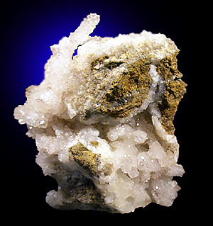 Quartz pseudomorph after Anhydrite from O and G Industries Southbury Quarry, Southbury, New Haven County, Connecticut