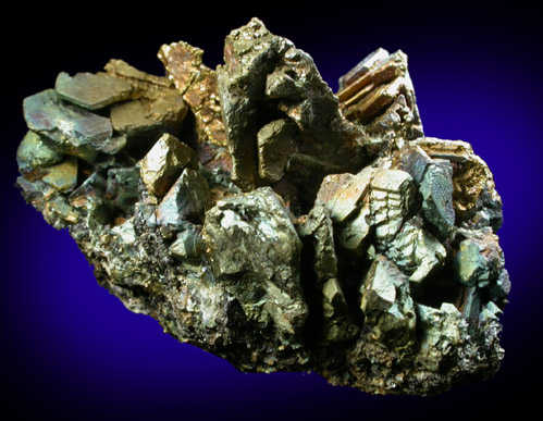 Chalcopyrite from French Creek Iron Mines, St. Peters, Chester County, Pennsylvania