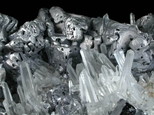 Galena and Quartz from Borieva Reka Mine, Madan District, Rhodope Mountains, Bulgaria