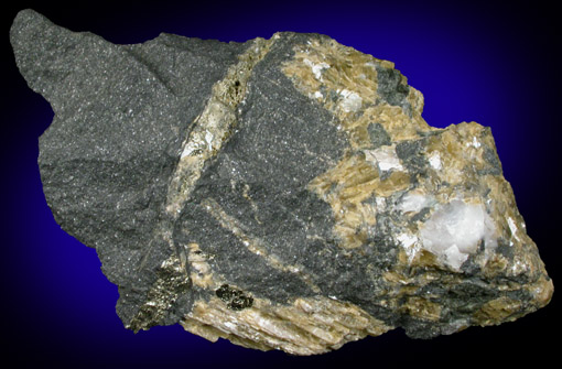 Lulzacite with Pyrite and Siderite from Carrière du Bois-de-la-Roche, Saint-Aubin-des-Châteaux, Loire, France (Type Locality for Lulzacite)