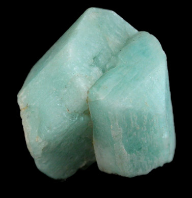 Microcline var. Amazonite from Crystal Peak area, 6.5 km northeast of Lake George, Park-Teller Counties, Colorado