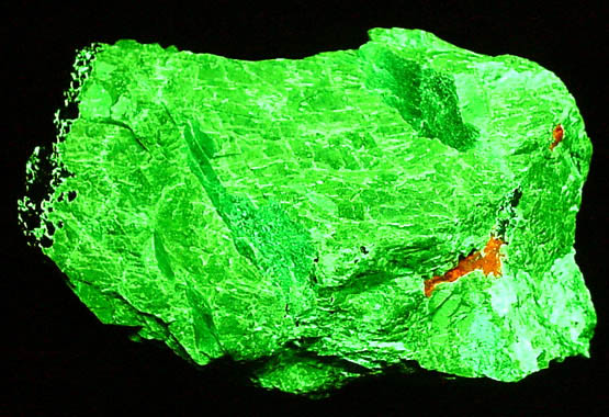 Willemite with Franklinite from Franklin Mining District, Sussex County, New Jersey (Type Locality for Franklinite)