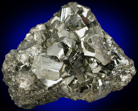 Pyrite from Mina San Jose de Huanzala, Huallanca District, Huanuco, Peru