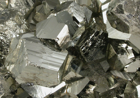 Pyrite from Mina San Jose de Huanzala, Huallanca District, Huanuco, Peru