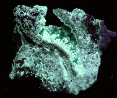 Dioptase on Willemite with Wulfenite from Mammoth-St. Anthony Mine, Tiger, Mammoth District, Pinal County, Arizona