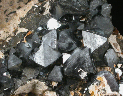 Magnetite from Cerro Huaaquino, NW of Potos, Potos Department, Bolivia