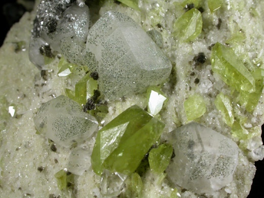 Titanite var. Sphene with Orthoclase var. Adularia and Chlorite from Alchuri, Shigar Valley, Skardu District, Baltistan, Gilgit-Baltistan, Pakistan