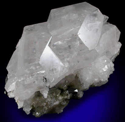 Calcite with Ilvaite from Dalnegorsk, Primorskiy Kray, Russia