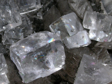Fluorite and Calcite from Mina Emilio, Loroñe, Caravia District, Asturias, Spain